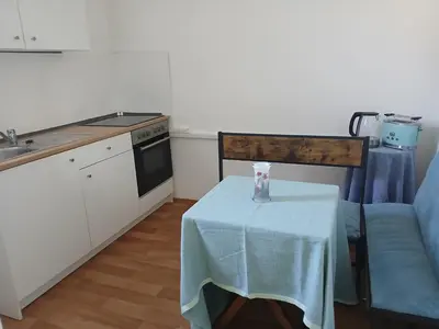 Küche/Küchenzeile in der Unterkunft sweet home