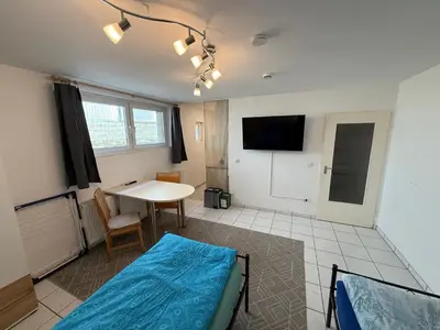 TV/Unterhaltungsangebot in der Unterkunft Cosy studio apartment in a central location