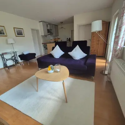 Küche/Küchenzeile in der Unterkunft Ferienwohnung Dorn