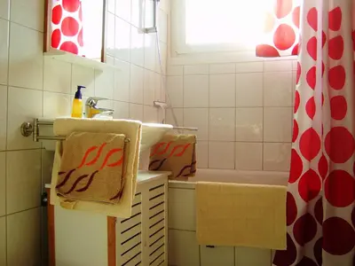 Ein Badezimmer in der Unterkunft Ferienwohnung Ottlinger