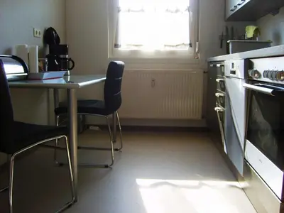 Küche/Küchenzeile in der Unterkunft Ferienwohnung Ottlinger
