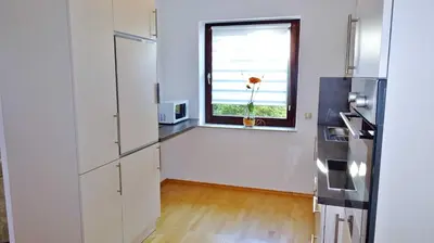 Küche/Küchenzeile in der Unterkunft Gästehaus Braun
