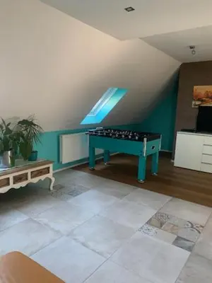 Küche/Küchenzeile in der Unterkunft Exklusive und großzügige Wohnung in Mosbach-Diedesheim