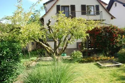 Ein Garten an der Unterkunft Ferienhaus Kaffenberger