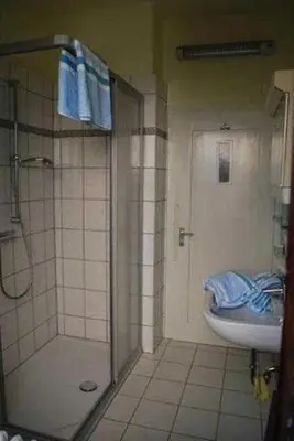 Ein Badezimmer in der Unterkunft Ferienhaus Kaffenberger