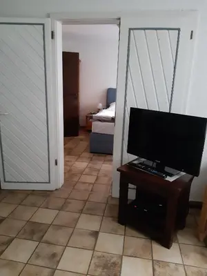 TV/Unterhaltungsangebot in der Unterkunft Ferienwohnung Bibert