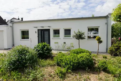Ein Garten an der Unterkunft Ferienhaus Refugium