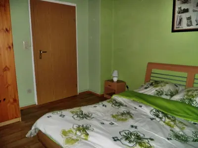 Ein Bett oder Betten in einem Zimmer der Unterkunft Pferdehof Dörsam