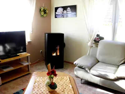 TV/Unterhaltungsangebot in der Unterkunft Ferienwohnung Brigitte