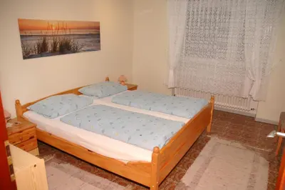 Ein Bett oder Betten in einem Zimmer der Unterkunft Haus Waldeck