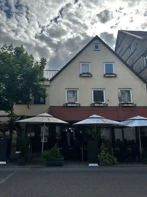 Das Gebäude in dem sich das Hotel befindet