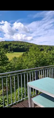 Naturlandschaft in der Nähe des Ferienhauses