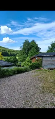 Naturlandschaft in der Nähe des Ferienhauses