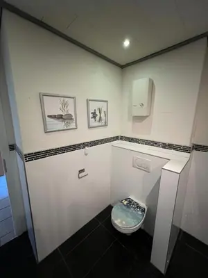 Ein Badezimmer in der Unterkunft Schöne Maisonette 4 Zimmer mit Garten