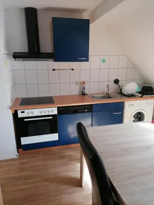 Küche/Küchenzeile in der Unterkunft Comfortable apartment