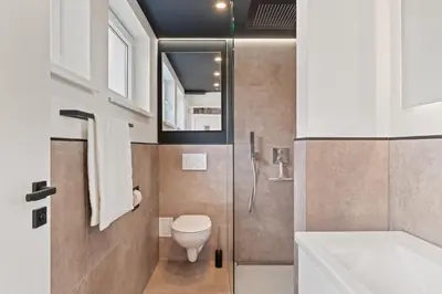 Ein Badezimmer in der Unterkunft Appartement für 2 - WLAN - Küche