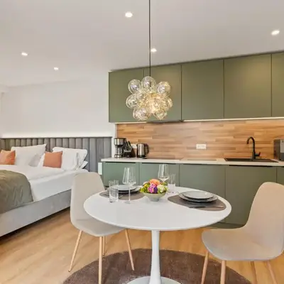 Appartement für 2 - WLAN - Küche