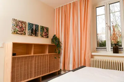 Ein Bett oder Betten in einem Zimmer der Unterkunft LUI Guesthouse - BohoStyle