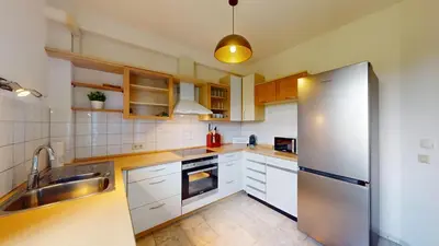 Küche/Küchenzeile in der Unterkunft Ferienhaus im Weinberg Kallstadt