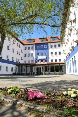 Das Gebäude in dem sich das Hotel befindet