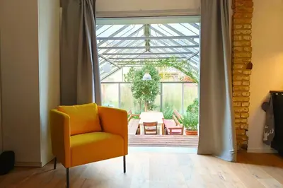 Ein Sitzbereich in der Unterkunft ZEN Loft - Küche - Terrasse - perfekte Anbindung