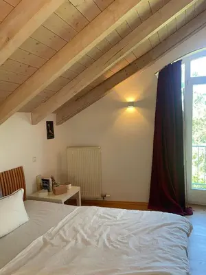 Ein Bett oder Betten in einem Zimmer der Unterkunft Natur pur!