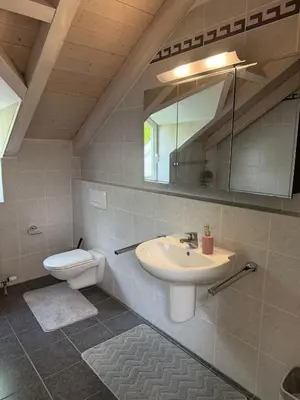 Ein Badezimmer in der Unterkunft Natur pur!