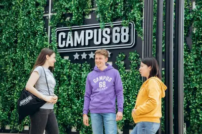 Gäste, die in der Unterkunft Campus68 übernachten