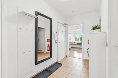 Küche/Küchenzeile in der Unterkunft MONTEUR - Unterkunft für bis zu 6 Personen in 63128 Dietzenbach - OF03