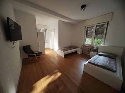 Ein Bett oder Betten in einem Zimmer der Unterkunft DUK42a