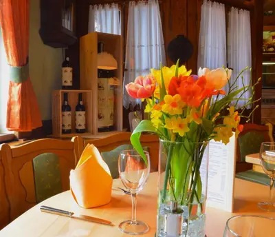 Getränke in der Unterkunft Landhotel Zur Post