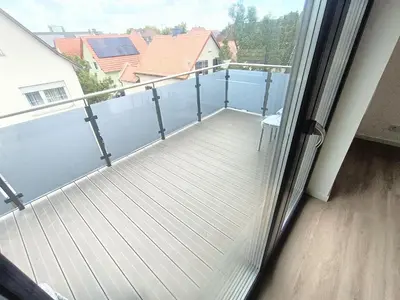 Ein Balkon oder eine Terrasse in der Unterkunft 26K, Luxus Apartments