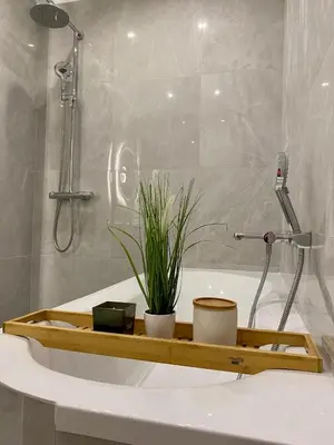Ein Badezimmer in der Unterkunft Ferienwohnung
