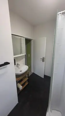 Ein Badezimmer in der Unterkunft FeWo an der Isenach Bad Dürkheim-Hausen