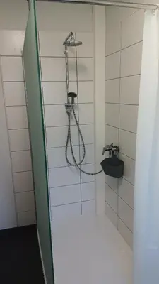 Ein Badezimmer in der Unterkunft FeWo an der Isenach Bad Dürkheim-Hausen
