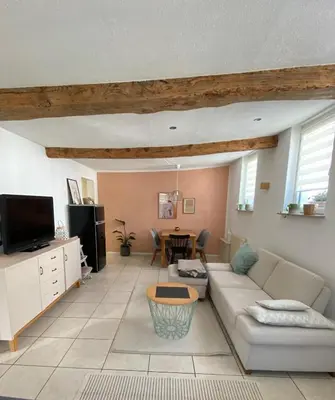 TV/Unterhaltungsangebot in der Unterkunft Ferienwohnung am Hainbach