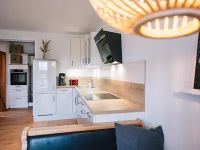 Küche/Küchenzeile in der Unterkunft Landhaus Weber