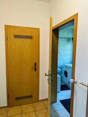 Ein Badezimmer in der Unterkunft Ferienwohnung Boxberg
