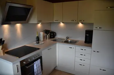 Küche/Küchenzeile in der Unterkunft Chalet Eins