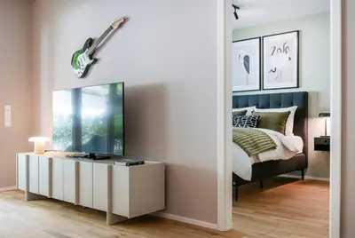 TV/Unterhaltungsangebot in der Unterkunft Midori Serviced Apartments