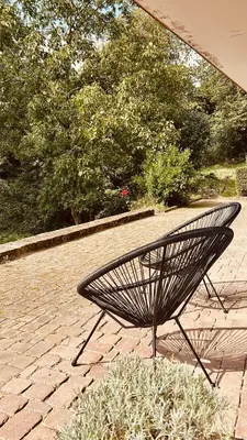 Grundriss der Unterkunft Odw homes - Wohnung im Landhaus mit Terrasse