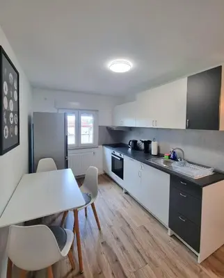 Küche/Küchenzeile in der Unterkunft Residence Apartments