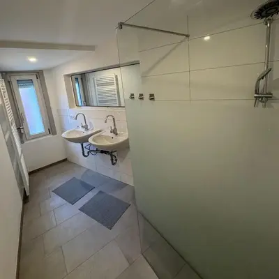 Ein Badezimmer in der Unterkunft Monteurzimmer Wohnung in Heilbronn und Umgebung