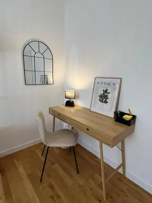 Grundriss der Unterkunft Gemütliches Apartment I Mitten in der Stadt Aschaffenburg I 5 Min HBF I Gegenüber City Galerie
