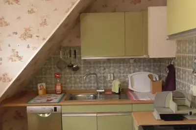 Küche/Küchenzeile in der Unterkunft NEU! Ferienwohnung Unterfranken