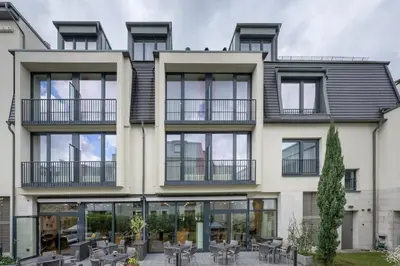 Das Gebäude in dem sich das Hotel befindet