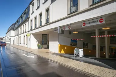 Das Gebäude in dem sich das Hotel befindet