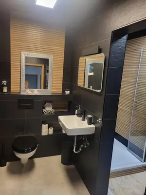 Ein Badezimmer in der Unterkunft PfalzOase