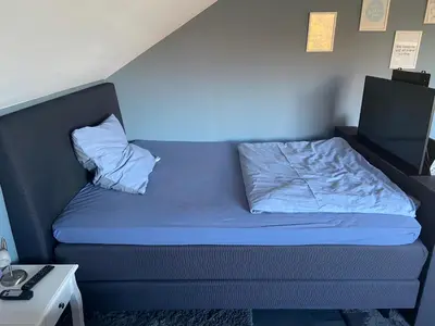 Ein Sitzbereich in der Unterkunft Wohlfühlzeit Weinheim