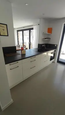 Küche/Küchenzeile in der Unterkunft Luna